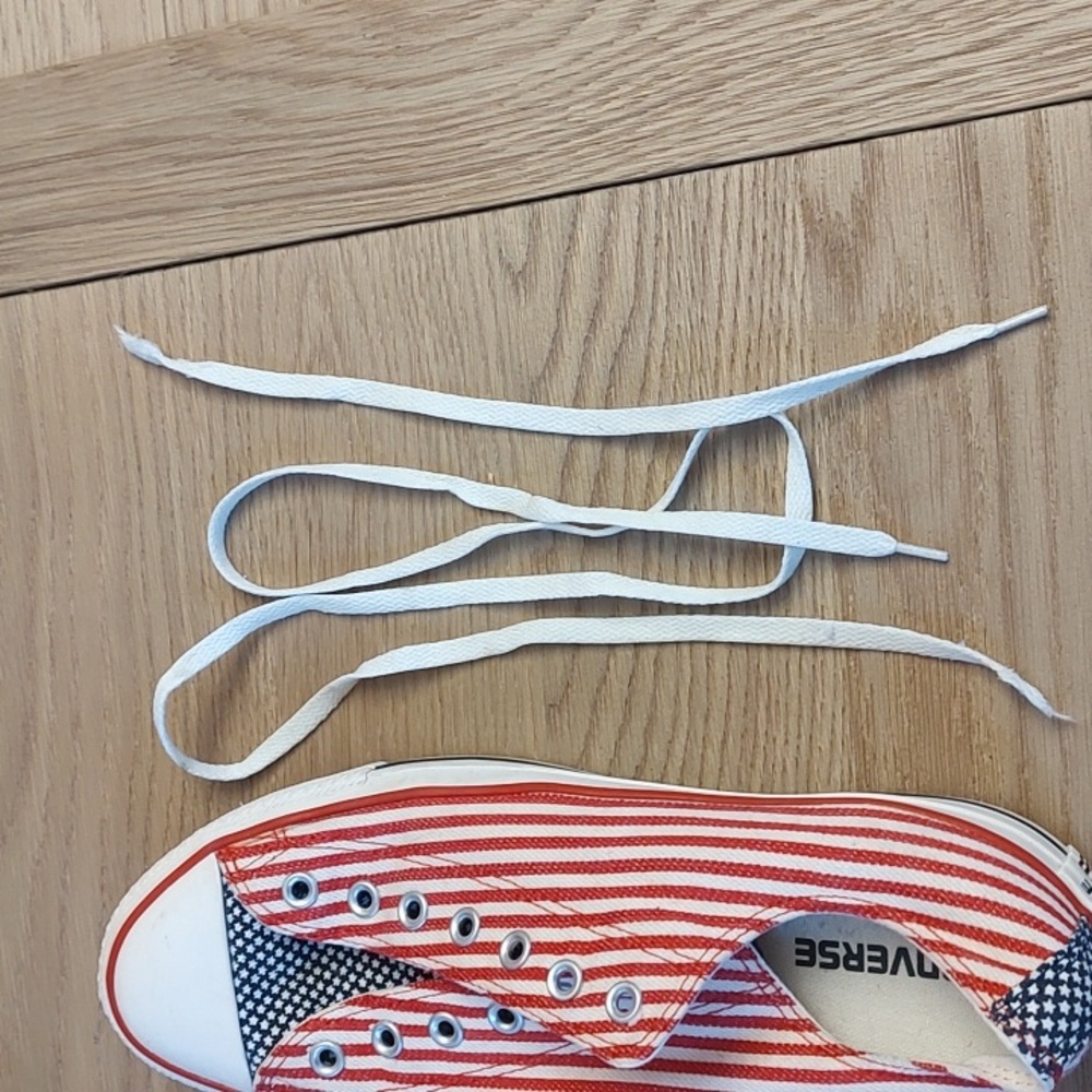 Converse Chuck Taylor All-Star "American Flag" Stars & Stripes Size 11 - Picture 12 of 16
